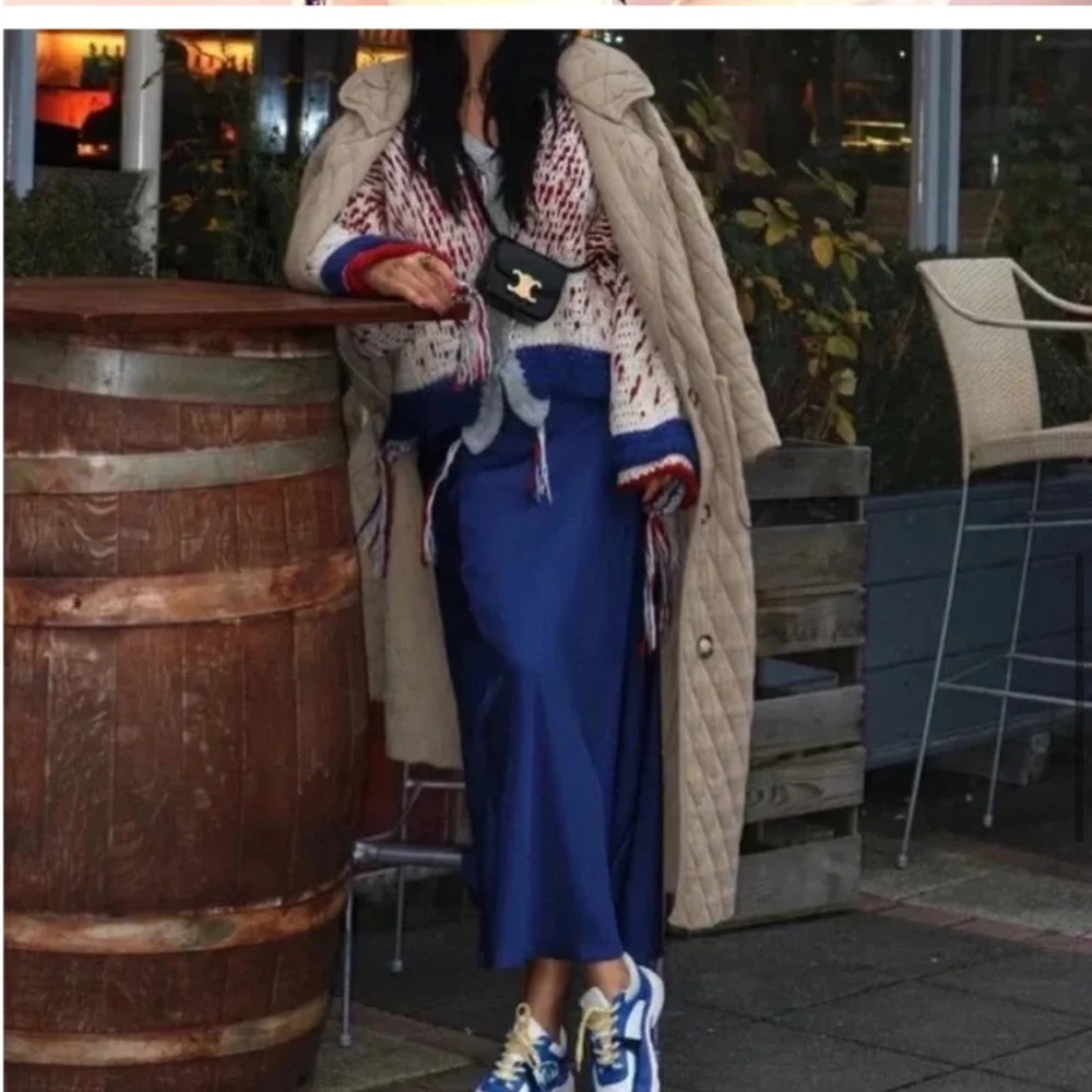 Zara fringed knit jacket - Picture 9 of 14